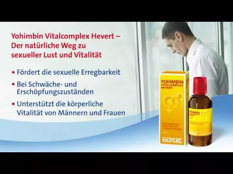 Video om YOHIMBIN Vitalcomplex Hevert dråber, 100 ml