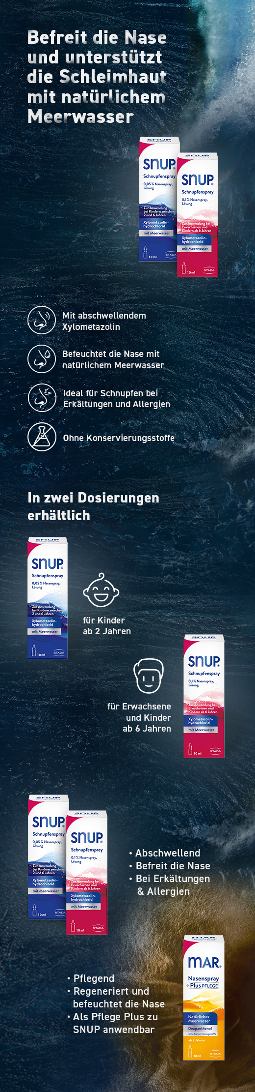 SNUP Forkølelsesspray 0,1% næsespray, 15 ml