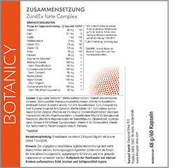 ZÜNDEX forte Complex med OptiMSM kapsler, 60 kapsler