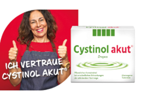 CYSTINOL akutte overtrukne tabletter, 60 stk
