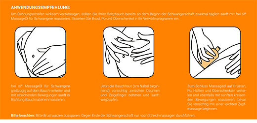 FREI ÖL Massageolie til gravide kvinder, 30 ml
