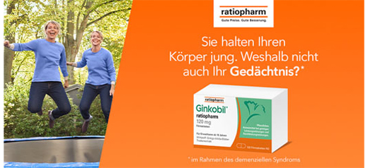 GINKOBIL-ratiopharm 120 mg filmovertrukne tabletter, 120 stk