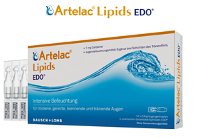 ARTELAC Lipider EDO Øjengel, 30X0,6 g