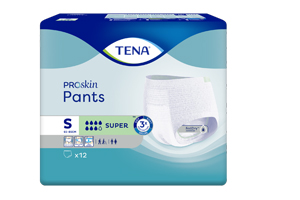 TENA PANTS super S engangsbukser, 12 stk