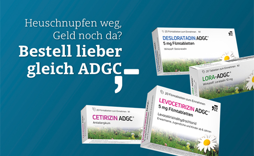 CETIRIZIN ADGC Filmovertrukne tabletter, 20 stk