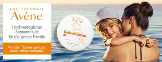 AVENE Kompakt solcreme SPF 50 guld, 10 g