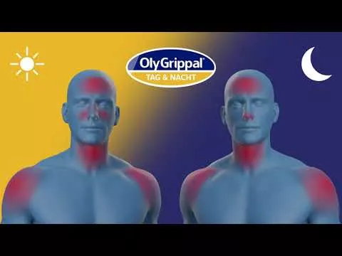 Video om Olygrippal Day & Night 500 mg/60 mg tabletter (16 stk.)