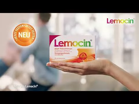 Video om Lemocin® mod ondt i halsen honning- og citronsmag, 24 stk