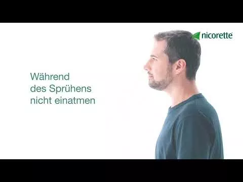 Video om nicorette Mint Spray med 1 mg nikotin pr. spray, 2 stk