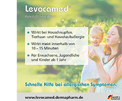 LEVOCAMED 0,5 mg/ml suspension til næsespray, 5 ml