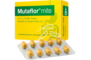 MUTAFLOR mide gastro-resistente hårde kapsler, 20 stk