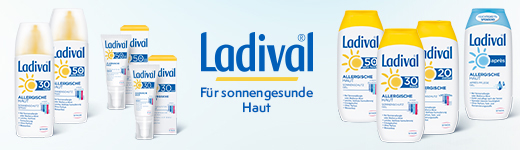 LADIVAL Gel til allergisk hud LSF 20, 200 ml