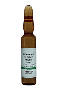NERVOREGIN comp.H Pflüger Ampuller, 10 stk