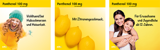 PANTHENOL 100 mg Jenapharm tabletter, 20 stk