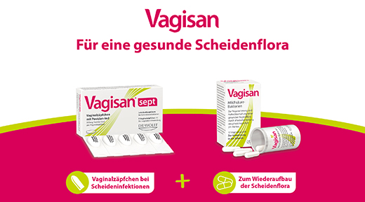 VAGISAN sept vaginale suppositorier med povidon-jod, 5 stk
