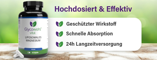 GLYCOWOHL vital liposomal magnesium højdosis kapsler, 120 stk