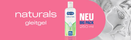 DUREX naturals glidecreme ekstra følsom, 100 ml