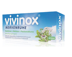 VIVINOX Nervøs hvile Baldr.+Mel.+Passion.Calming.Drag., 100 St