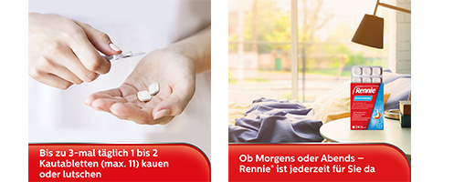 RENNIE Tyggetabletter, 24 stk