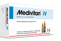 MEDIVITAN iV injektionsopløsning i amperepar, 8 stk
