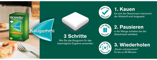 NICORETTE Tyggegummi 4 mg frisk frugt, 210 stk
