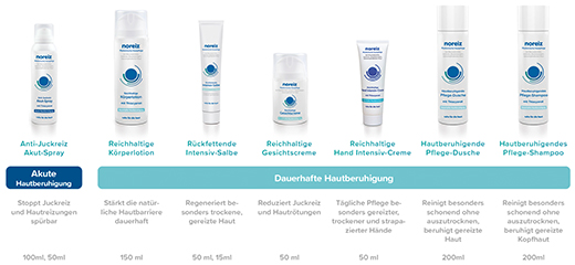 NOREIZ Beroligende shower gel, 200 ml