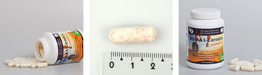 L-CARNITIN 500 kapsler, 100 stk