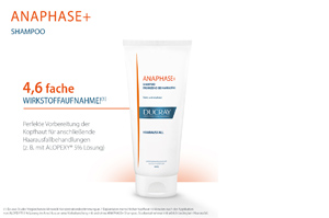 DUCRAY ANAPHASE+ shampoo mod hårtab, 400 ml