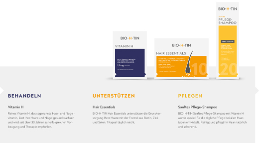 BIO-H-TIN Hair Essentials mikronæringsstofkapsler, 30 kapsler