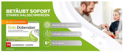 DOLO-DOBENDAN 1,4 mg/10 mg sugetabletter, 48 stk