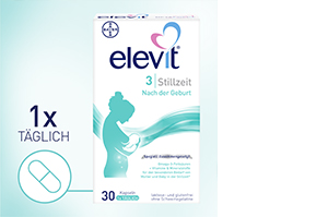 ELEVIT 3 Laktationsbløde kapsler, 30 stk