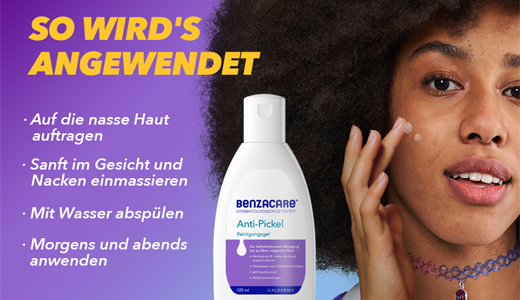 BENZACARE Anti-bumse rensegel, 120 ml