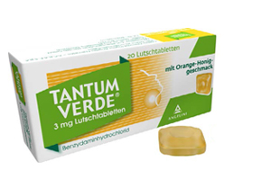 TANTUM VERDE 3 mg sugetabletter med appelsin-honning-smag, 20 stk