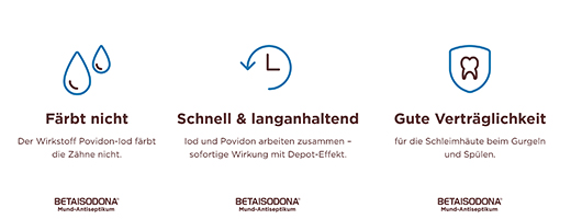 BETAISODONA Antiseptisk middel til munden, 100 ml