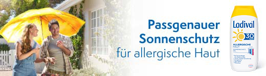 LADIVAL Gel til allergisk hud LSF 20, 200 ml