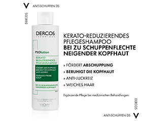 VICHY DERCOS Shampoo mod skæl og psoriasis, 200 ml