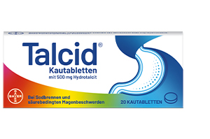 TALCID Tyggetabletter, 50 stk