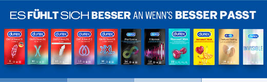 DUREX naturals kondomer med vandbaseret glidecreme, 10 stk