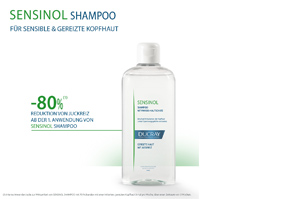DUCRAY SENSINOL Shampoo med fysiologisk hudbeskyttelse, 400 ml