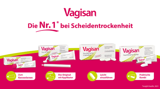 VAGISAN Fugtighedscreme med applikator, 50 g