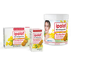 IPALAT Sukkerfri halspastiller, 120 stk