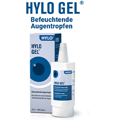 HYLO-GEL Øjendråber, 10 ml