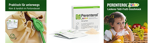 PERENTEROL Junior 250 mg Pulver Btl, 20 stk