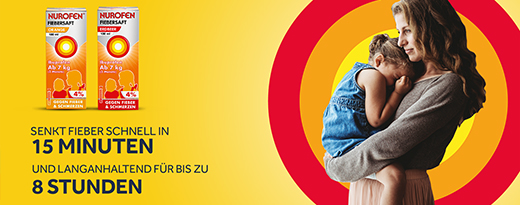 NUROFEN Junior feber og smerte juice jord.40 mg/ml, 100 ml