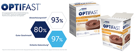 OPTIFAST Flødechokoladepulver, 8X55 g
