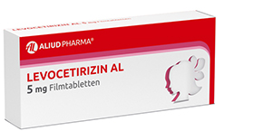 LEVOCETIRIZIN AL 5 mg filmovertrukne tabletter, 100 stk