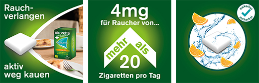 NICORETTE Tyggegummi 4 mg frisk frugt, 210 stk
