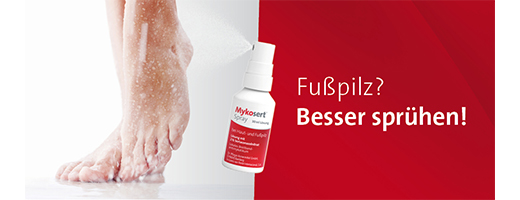 MYKOSERT Spray til hud og fodsvamp, 30 ml