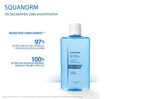DUCRAY SQUANORM Zink-hårtinktur mod skæl, 200 ml
