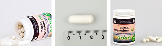 MAGNESIUM+300 kapsler, 60 stk
